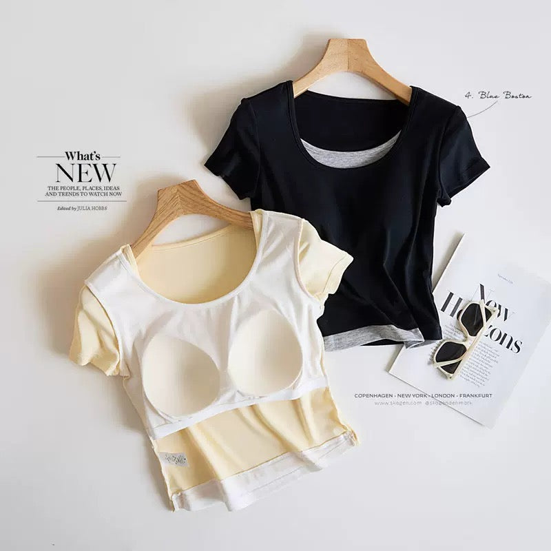 Sydney Built-In Bra T-Shirt